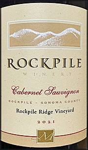 Rockpile 2021 Rockpile Ridge Cabernet Sauvignon
