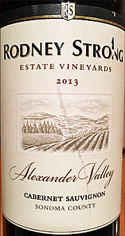 Rodney Strong 2013 Alexander Valley Cabernet Sauvignon