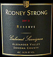 Rodney Strong 2013 Reserve Cabernet Sauvignon