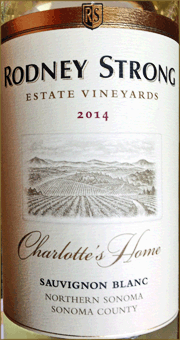 Rodney Strong 2014 Charlotte's Home Sauvignon Blanc