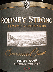 Rodney Strong 2014 Sonoma Coast Pinot Noir