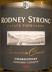Rodney Strong 2015 Sonoma Coast Chardonnay