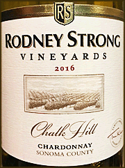 Rodney Strong 2016 Chalk Hill Chardonnay