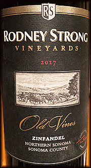 Rodney Strong 2017 Old Vines Zinfandel