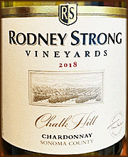 Rodney Strong 2018 Chalk Hill Chardonnay