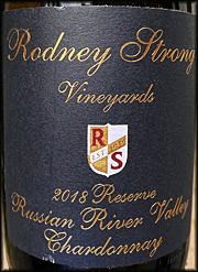 Rodney Strong 2018 Reserve Chardonnay