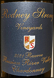Rodney Strong 2021 Reserve Chardonnay
