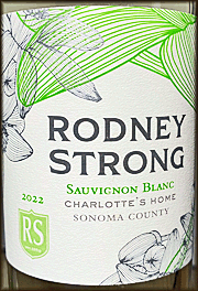 Rodney Strong 2022 Charlotte's Home Sauvignon Blanc