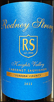 Rodney Strong 2022 Limited Collection Cabernet Sauvignon