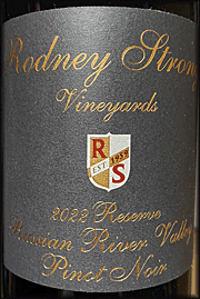 Rodney Strong 2022 Reserve Pinot Noir