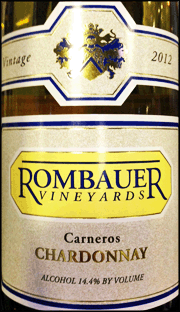 Rombauer 2012 Chardonnay