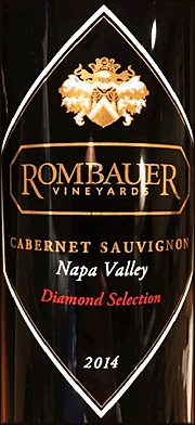 Rombauer 2014 Diamond Selection Cabernet Sauvignon