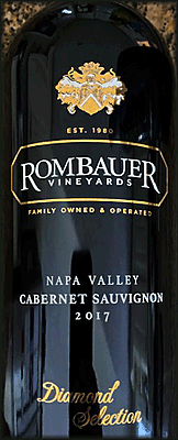 Rombauer 2017 Diamond Selection Cabernet Sauvignon