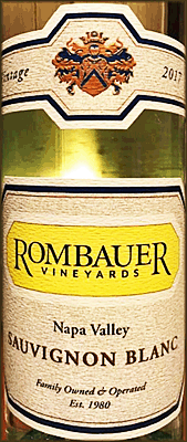 Rombauer 2017 Sauvignon Blanc