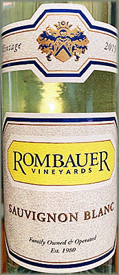 Rombauer 2019 Sauvignon Blanc