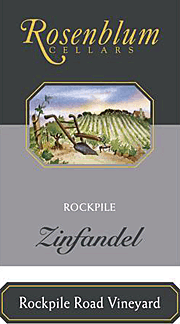 Rosenblum 2007 Rockpile Road Zinfandel