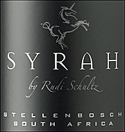 Rudi Schultz 2008 Syrah