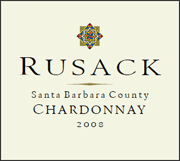 Rusack 2008 Santa Barbara Chardonnay
