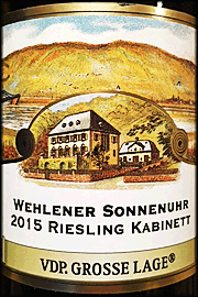 S.A. Prum 2015 Wehlener Sonnenuhr Kabinett VDP Grosse Lage Riesling