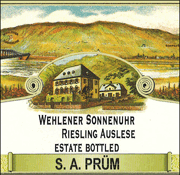 S A Prum 2010 Wehlener Sonnenuhr Auslese Riesling