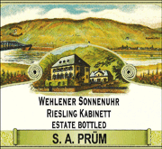 S.A. Prum 2010 Wehlener Sonnenuhr Kabinett Riesling