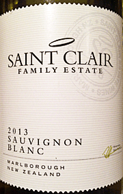 Saint Clair 2013 Sauvignon Blanc
