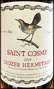 Saint Cosme 2019 Crozes Hermitage