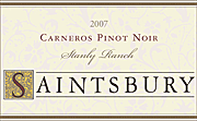 Saintsbury 2007 Stanly Ranch Pinot Noir