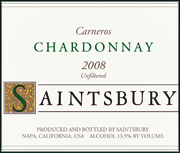 Saintsbury 2008 Carneros Chardonnay