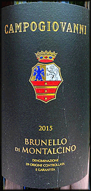 2015 Campogiovanni Brunello di Montalcino