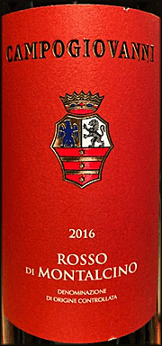 Campogiovanni 2016 Rosso di Montalcino