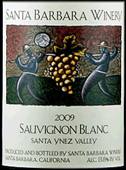 Santa Barbara Winery 2009 Sauvignon Blanc