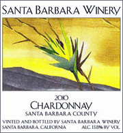 Santa Barbara Winery 2010 Chardonnay