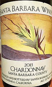 Santa Barbara Winery 2013 Santa Barbara County Chardonnay