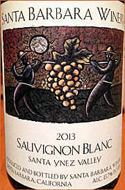 Santa Barbara Winery 2013 Sauvignon Blanc