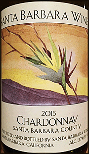 Santa Barbara Winery 2015 Santa Barbara County Chardonnay