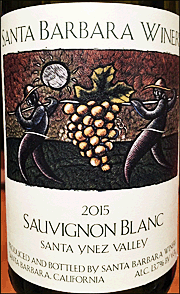 Santa Barbara Winery 2015 Santa Ynez Valley Sauvignon Blanc