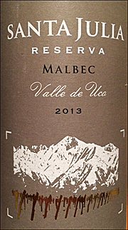 Santa Julia 2013 Reserva Malbec