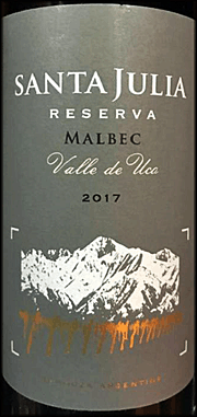 Santa Julia 2017 Reserva Malbec
