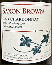Saxon Brown 2023 Durell Chardonnay