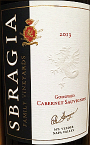 Sbragia 2013 Godspeed Cabernet Sauvignon