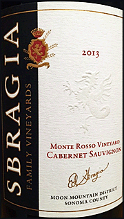 Sbragia 2013 Monte Rosso Cabernet Sauvignon