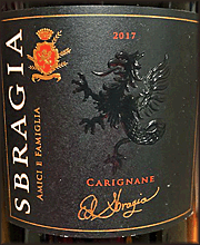 Sbragia 2017 Forchini Carignane