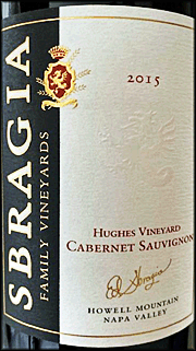 Sbragia 2015 Hughes Vineyard Cabernet Sauvignon