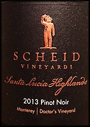 Scheid 2013 Doctor's Vineyard Pinot Noir