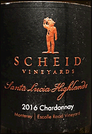 Scheid 2016 Escolle Road Chardonnay