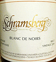 Schramsberg 2009 Blanc de Noirs Brut