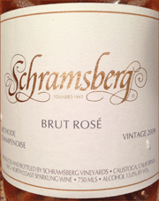 Schramsberg 2009 Brut Rose