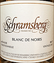 Schramsberg 2012 Blanc de Noirs