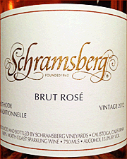 Schramsberg 2012 Brut Rose